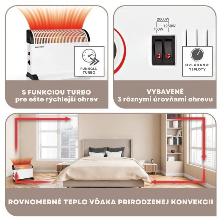 EasyMaxx Konvektor s termostatom 2000W 19420 88 (4)